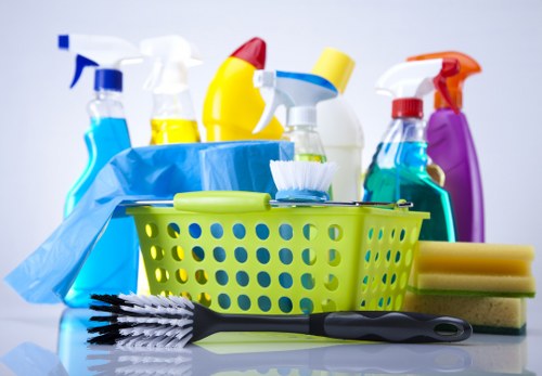 A customer service complaint form and cleaning checklist on a desk