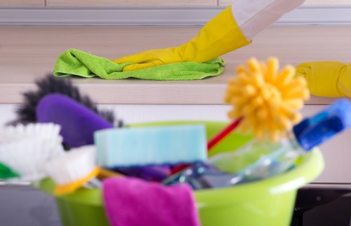 Kitchen and bathroom turnover cleaning for an Airbnb in Barnet