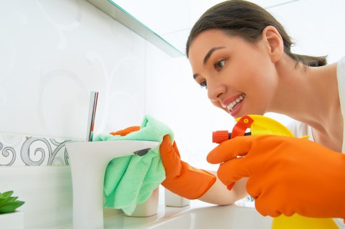 Professional cleaning of a decorative curtain in Barnet