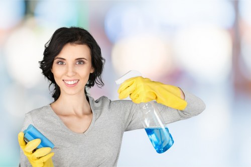 Post-renovation cleaning for a Barnet kitchen area