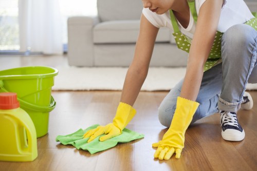 Professional cleaning of shared corridors and entrance areas in Barnet